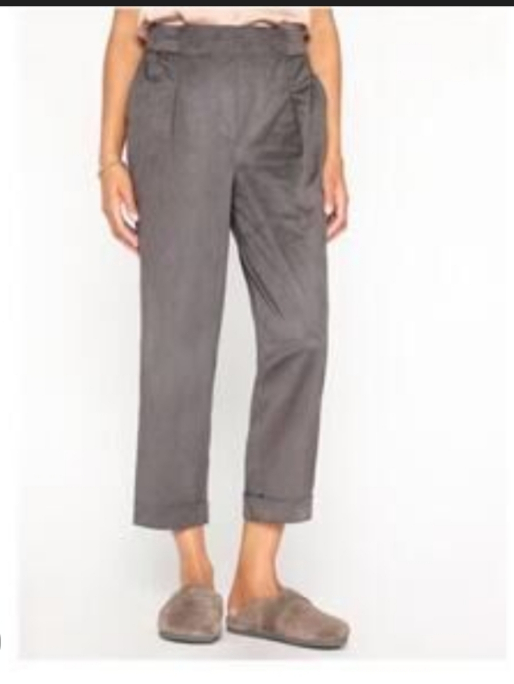Brochu Walker Westport Brushed Faux Suede ankle Pants